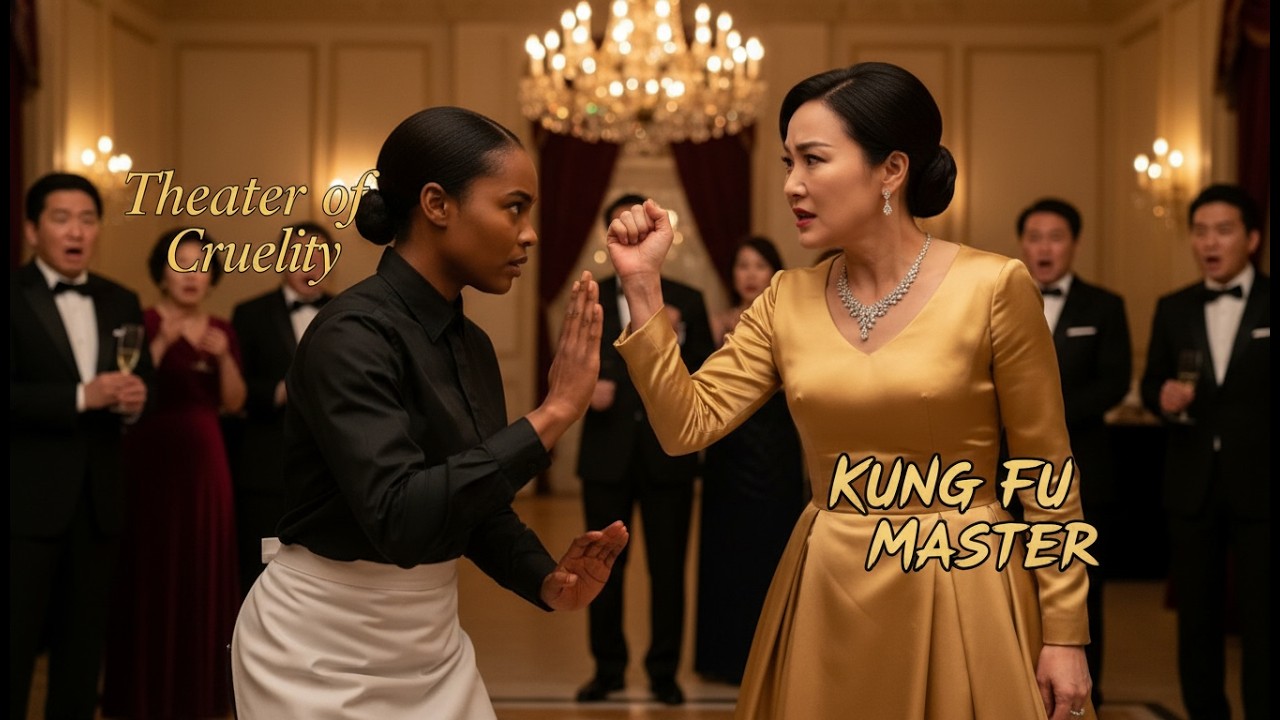 Korean Mafia Billionaire Boss’s Wife Slapped the Black Waitress — Unaware She’s a kung fu Master