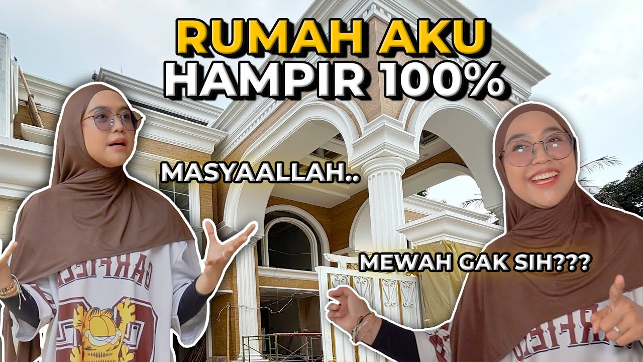 ALHAMDULILLAH, MY NEW HOUSE IS ALMOST 100% DONE!!!..