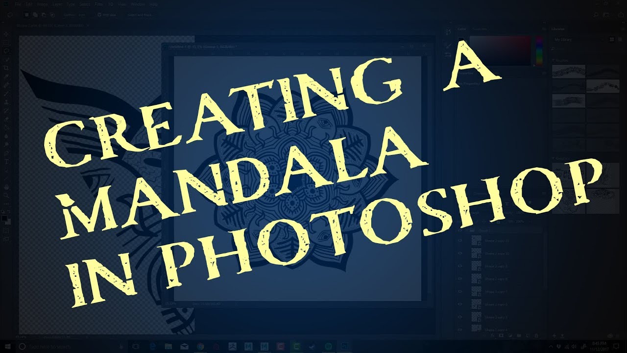 How to create a mandala in Photoshop