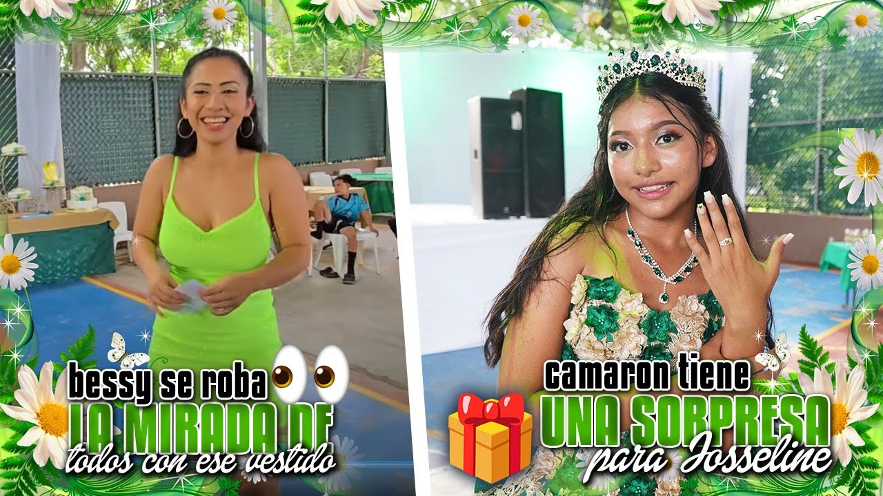 Besyy se ha robado la mirada de todos con su vestido. Mira el regalo🎁 que camarón tiene para Joss.