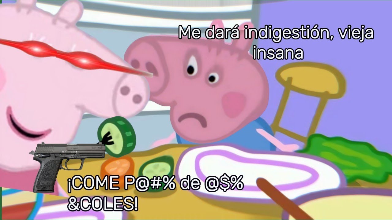 Edite un capítulo de peppa pig, para pasar el día del niño con grandma pig, Xdd👵🤘