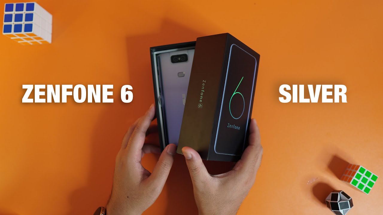 ASUS ZenFone 6 SILVER Indonesia! Unboxing + Review Singkat