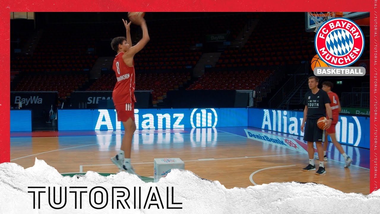 FCB Basketball Tutorial - Folge 8: Step Back & Fade Away Jumpshot feat. Steffen Hamann