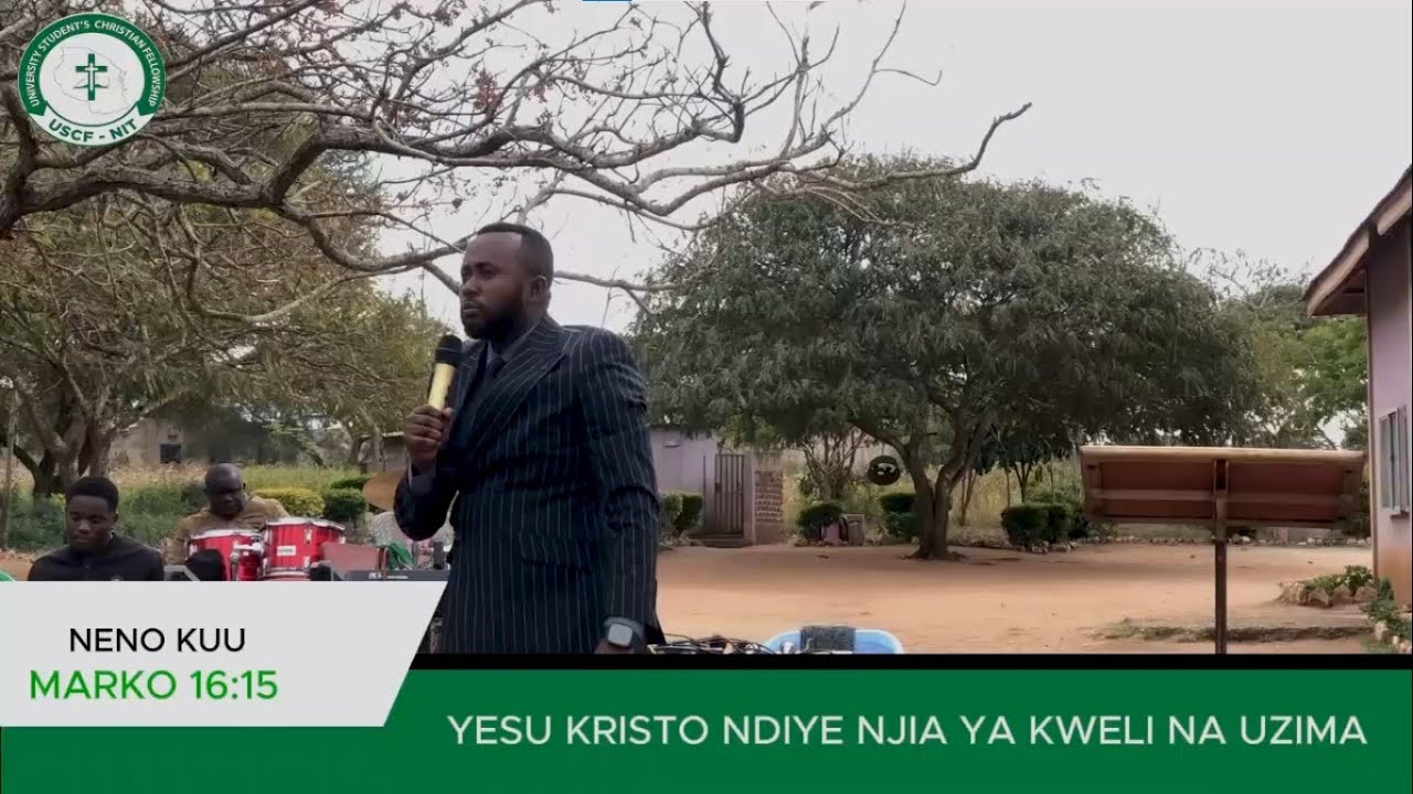 #MAHUBIRI YESU KRISTO NDIYE NJIA NA UZIMA