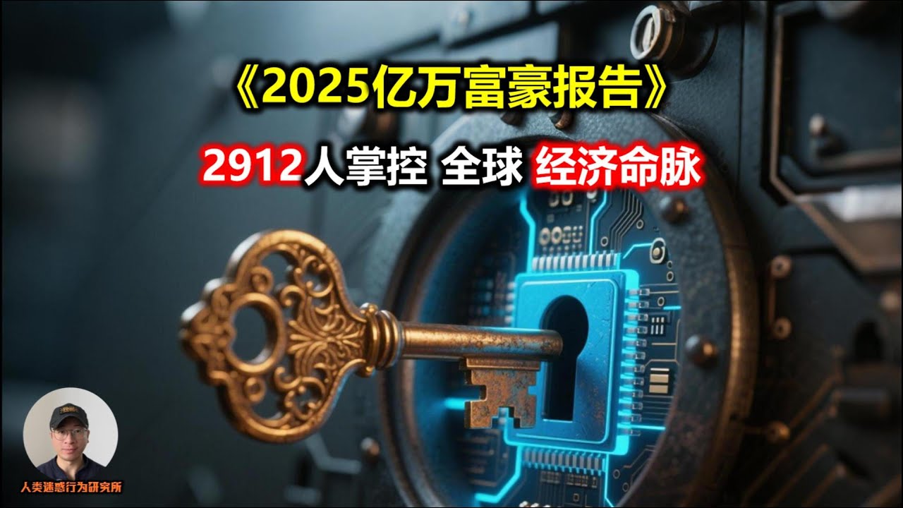 瑞银《2025亿万富豪报告》，2912人掌握15.8万亿，世界第三大经济体