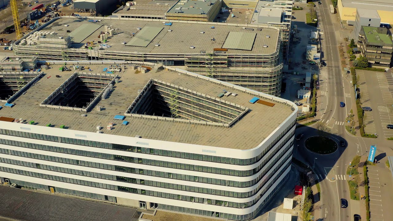 Heilbronn Neckarsulm Industriegebiet im Coronaschlaf DJI Mavic 2 Pro
