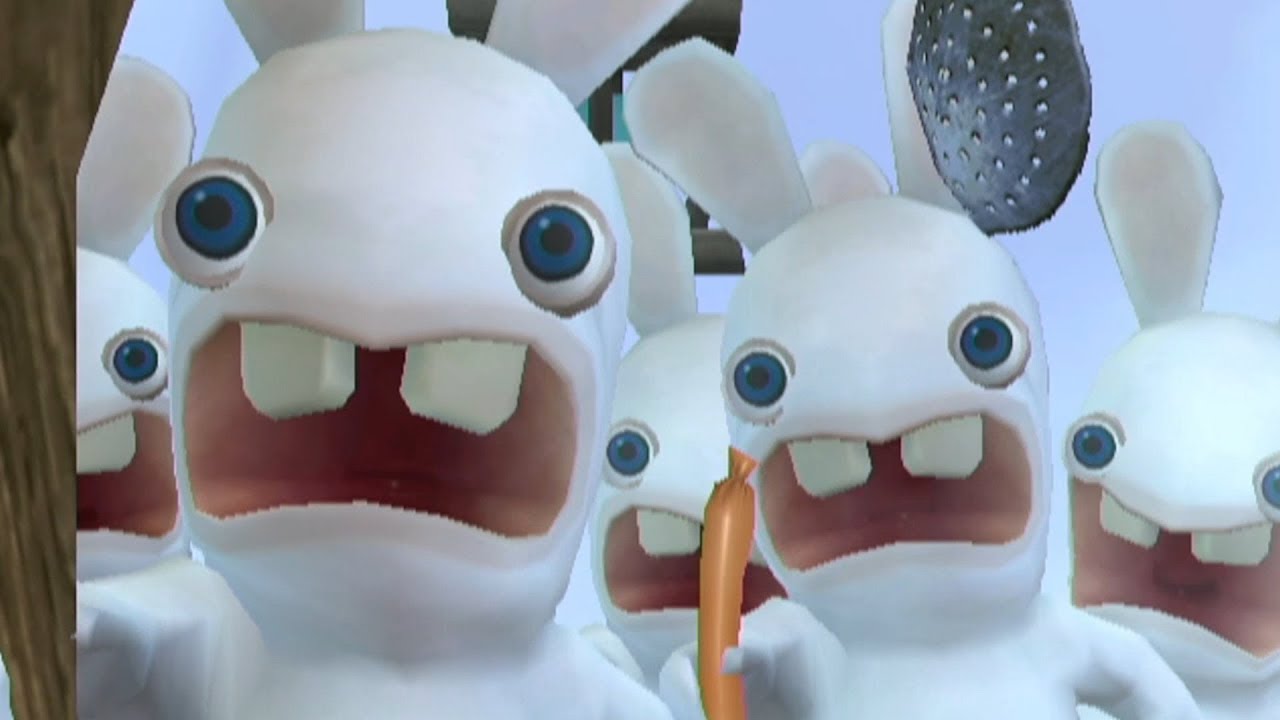 Rayman Raving Rabbids - All Boss Stages