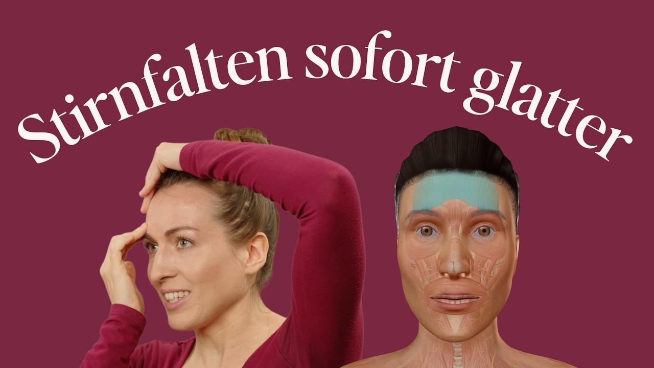Stirnfalten loswerden: Mach diese einfache Übung mit Sofort-Effekt