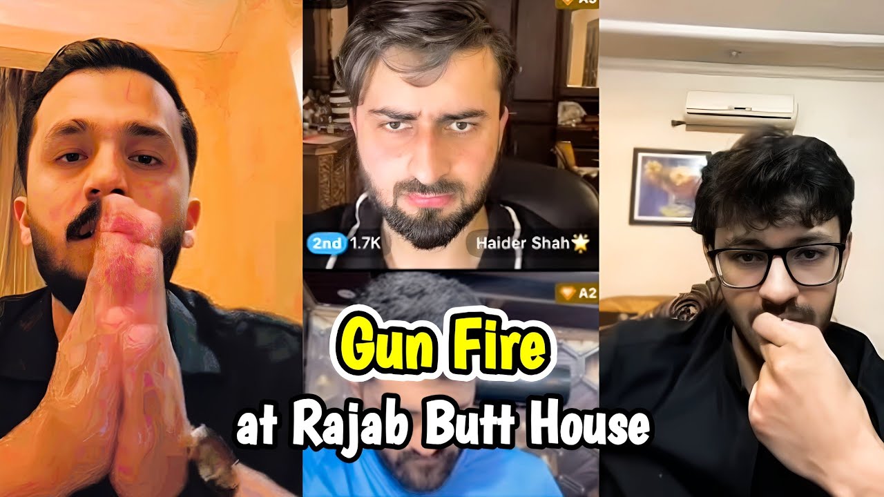 GunFire on Rajab Butt House 😱 | Haider Shah Worried | Live with Haider & Kainat 