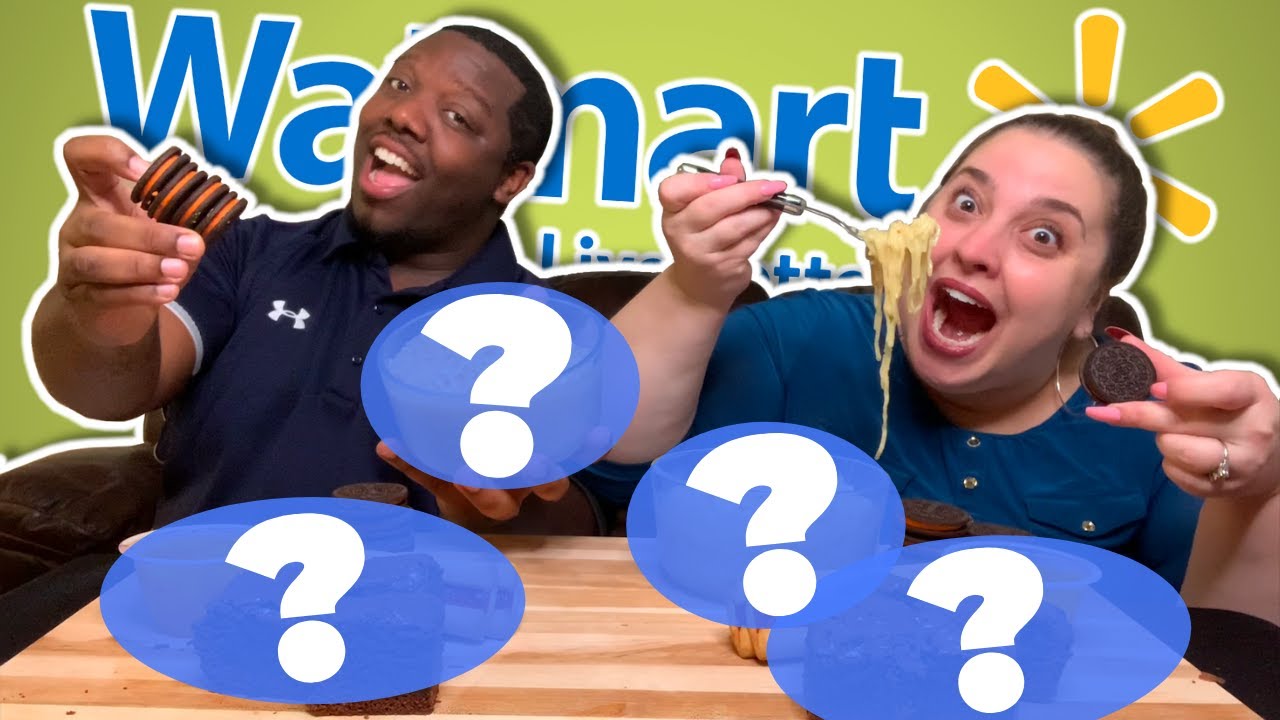 Letting A Walmart Employee Decide What We Eat [NEW Challenge]...Guess What He Chose???
