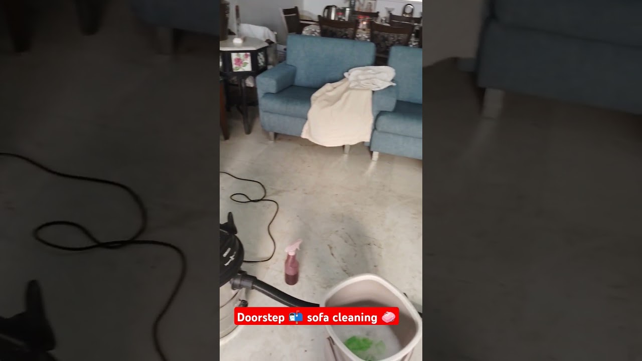 Doorstep sofa cleaning services in Mumbai Maharashtra by Aky Company India#sofacleaning #shampooing