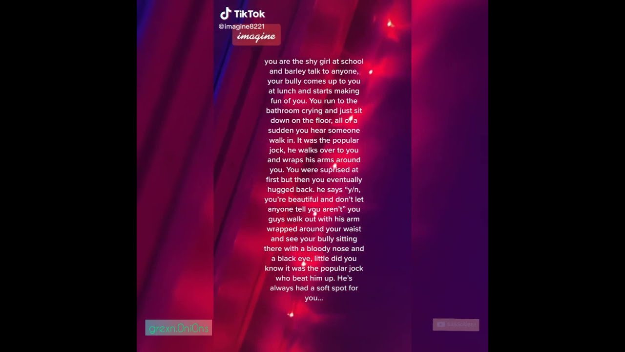TIKTOK 'IMAGINE' STORIES (crush edition)