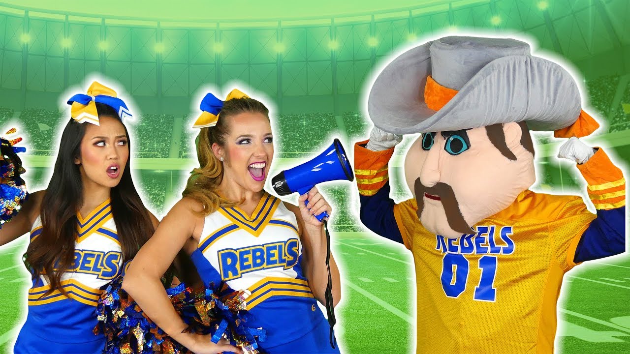 Cheerleaders vs Mascots Song Pop Music High Music Video. Totally TV
