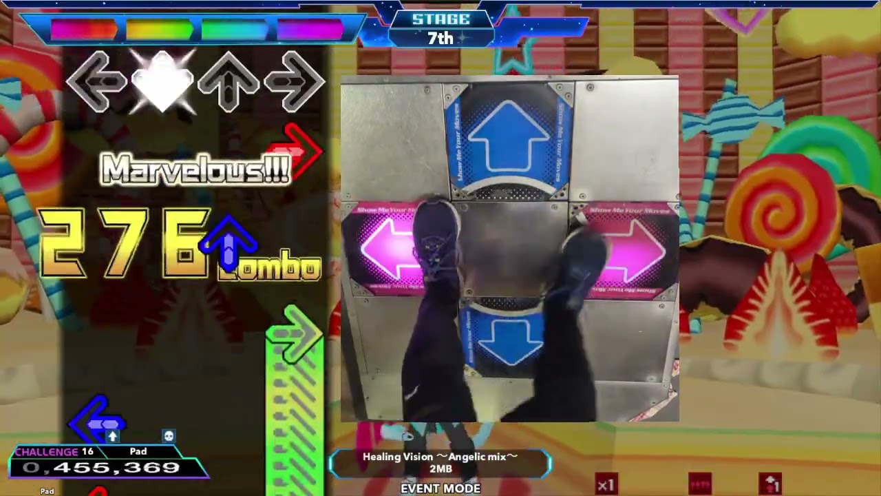 Healing Vision ~angelic mix~ [CHALLENGE 16] 23 Perfects PFC [DDR]