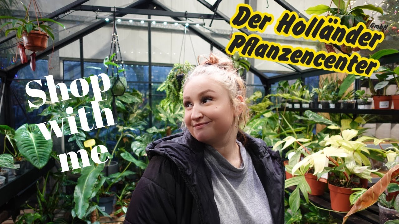PFLANZEN Shop with me | Follow me around beim HOLLÄNDER 🪴✨ *RARITÄTEN*