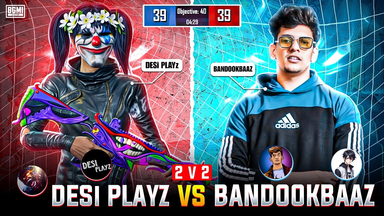 DESi PLAYz Vs BandookBaaz 2vs2 Showdown || TDM || DESi PLAYz || #bgmi