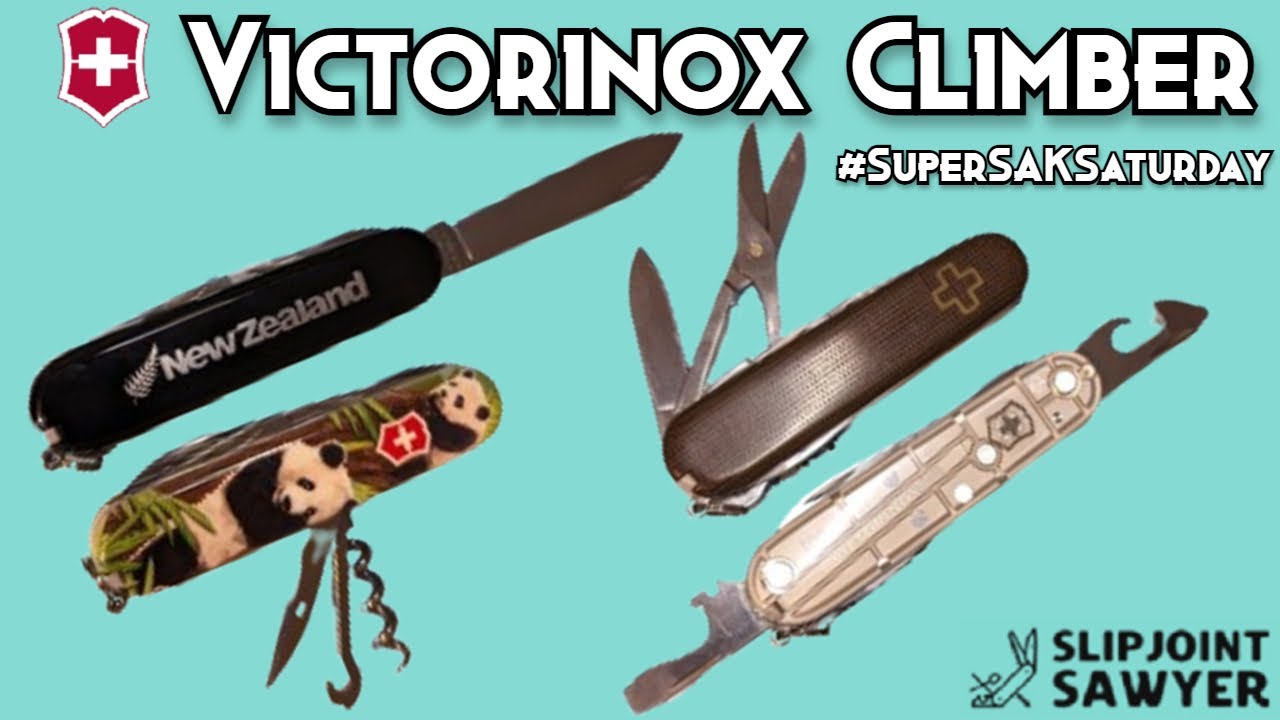 Victorinox Climber Swiss Army Knife 1.3703 - A Lightweight EDC Great #supersaksaturday