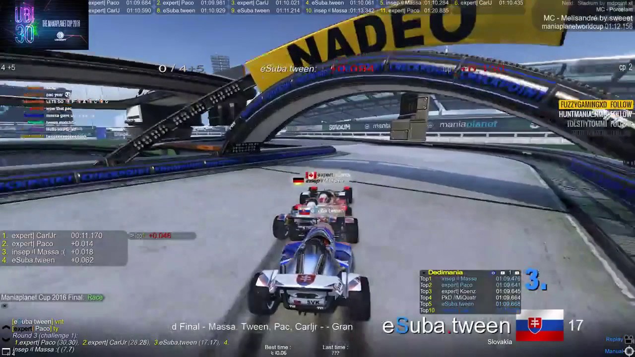Maniaplanet Cup | Grand Finals (R2k cast)
