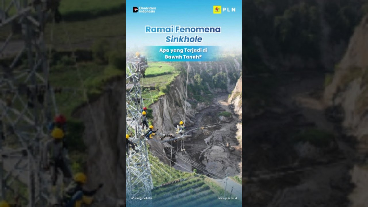 Ramai Fenomena Sinkhole, Apa yang Terjadi di Bawah Tanah?