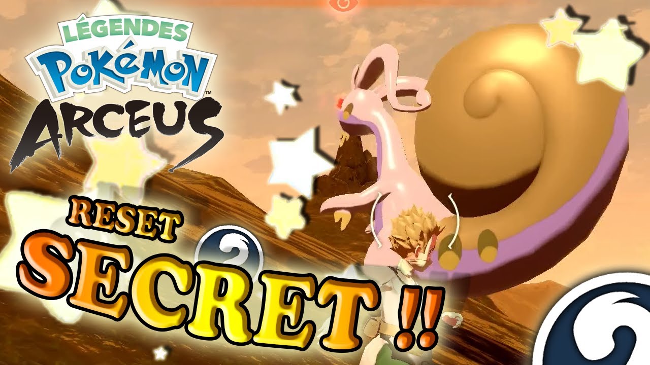 LA MÉTHODE SECRÈTE POUR UN BARON SHINY ASSURÉ !!! RESET CACHÉ DANS  LÉGENDES POKÉMON ARCEUS !!