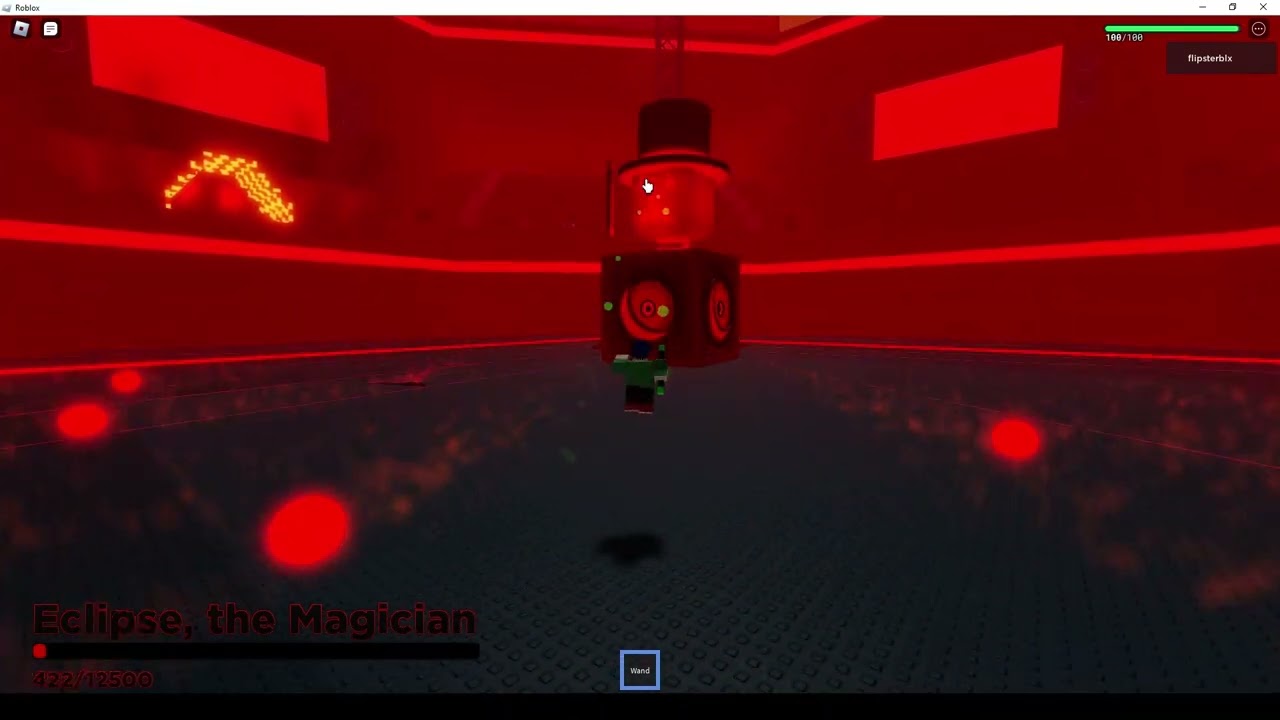 Eclipse the Magician bossfight completion (jtoh halloween event 2023)