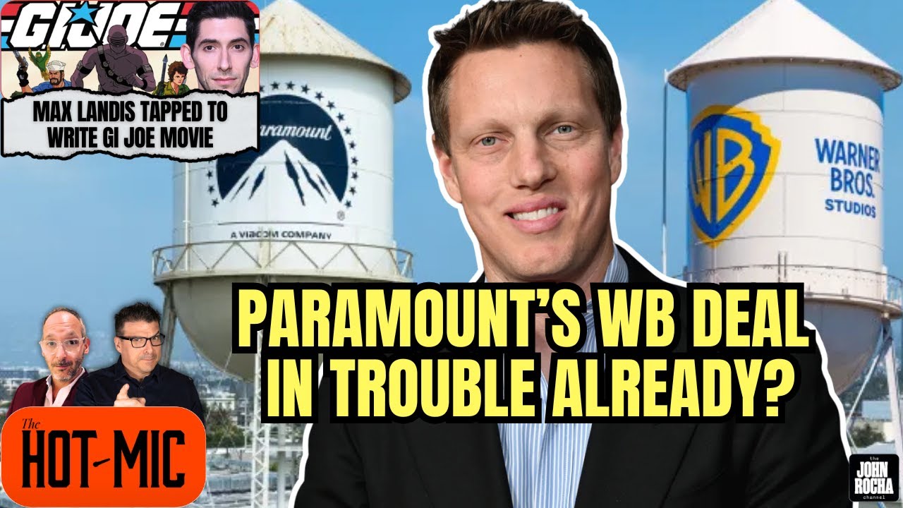 Paramount WB Deal in Trouble Already? Max Landis Writing GI Joe Movie, Bale In Heat 2 | THE HOT MIC