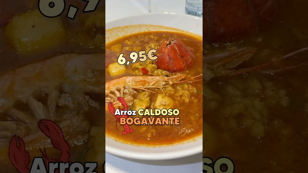 El arroz caldoso de bogavante m&aacute;s barato de Barcelona