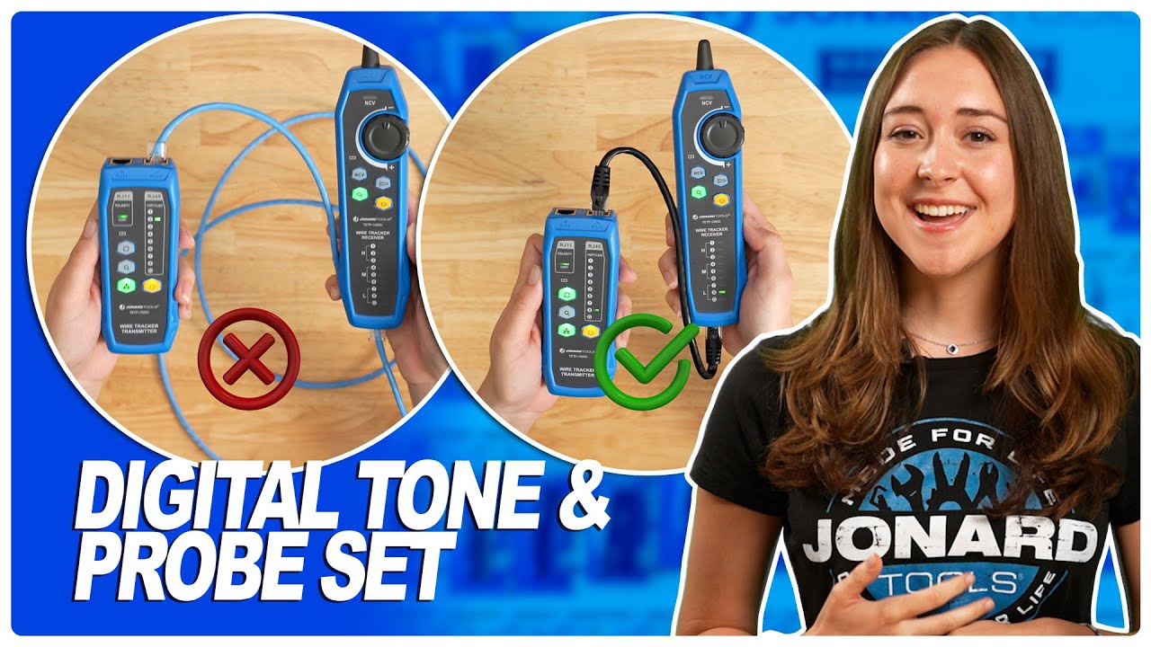 [BRAND NEW] Digital Tone and Probe Set from Jonard Tools! (TETP-1000D)