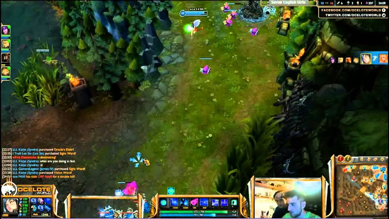 Hybrid Rengar - wFire Daemonize Clips (Ocelote's Perspective)