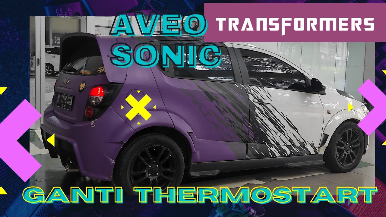 Cara ganti Thermostart Aveo Sonic - Spin 1200 - Trax