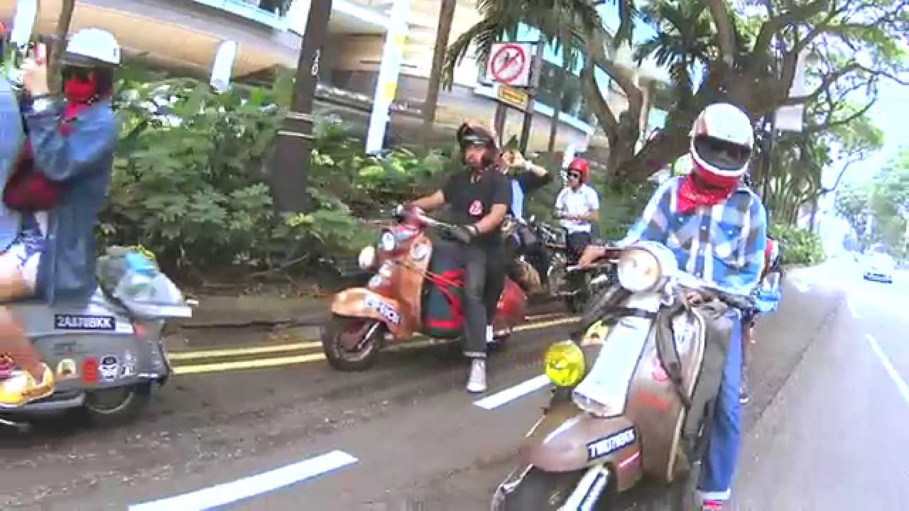Lambretta Thailand Summer Trip 2015 BKK to Singapore | Action Cam | Sony