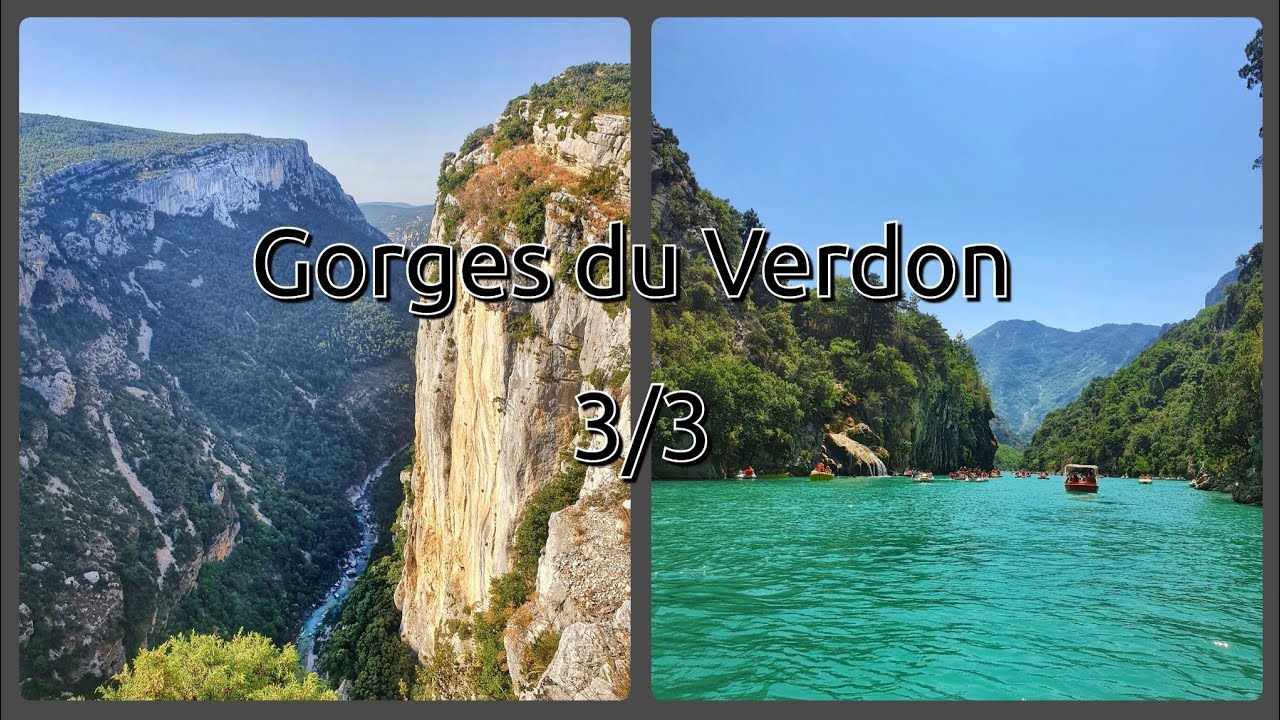 De la route de crêtes au lac de Sainte-croix, attention aux vautours ! Gorges du verdon 3/3 #vlog