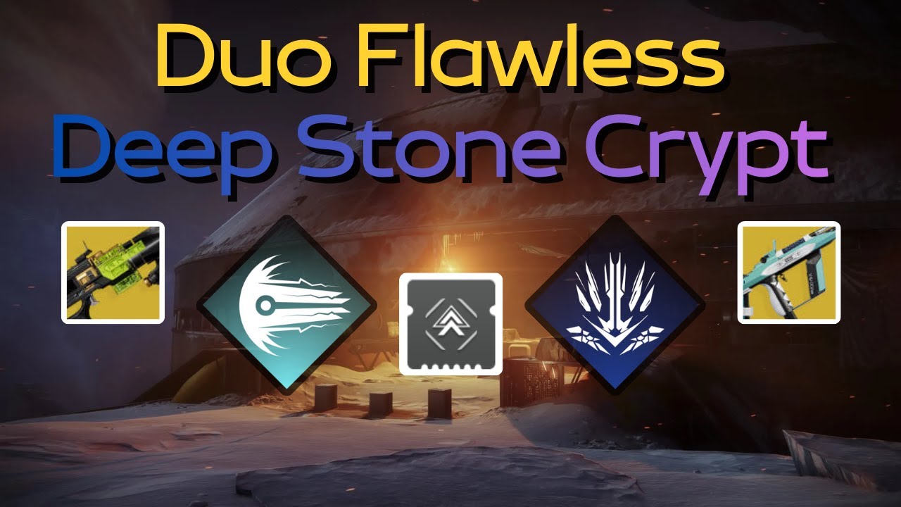 Duo Flawless Deep Stone Crypt | Destiny 2 Renegades
