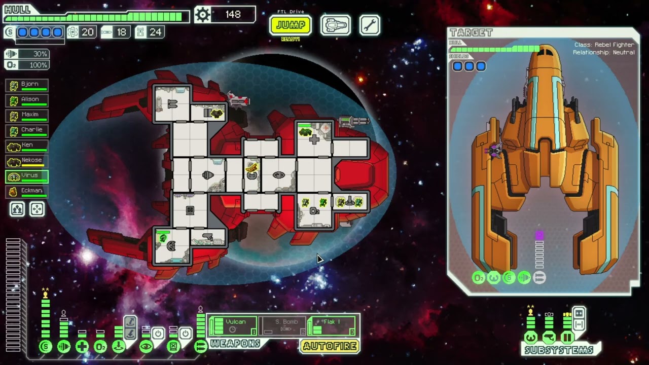 FTL Mantis A Guide: How to Beat the Rebel Flagship