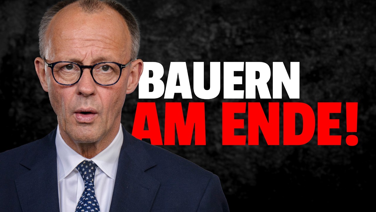 💥Neue Bauernproteste! Merz f&auml;llt den Bauern in den R&Uuml;CKEN!!