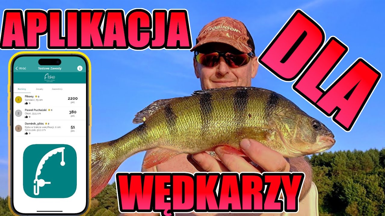 FISKE aplikacja dla wędkarzy