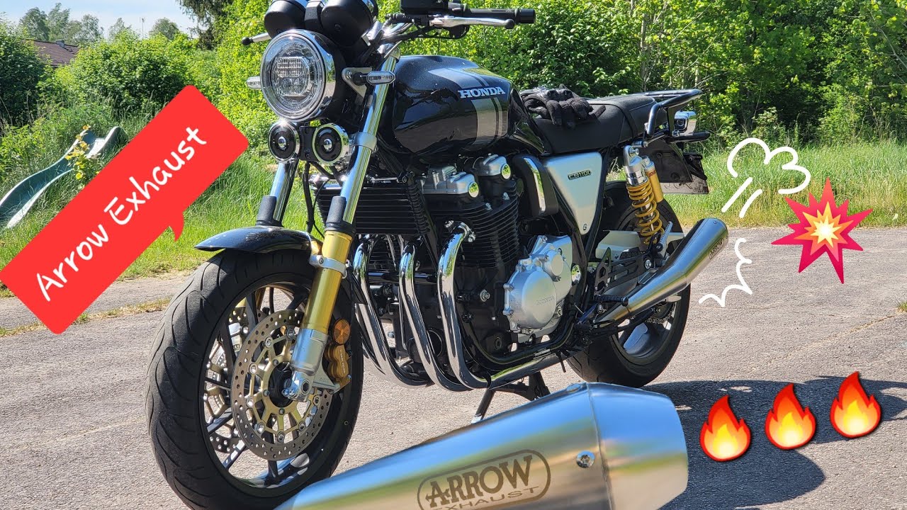ARROW EXHAUST sound | HONDA CB1100-RS 🔥🔥🔥