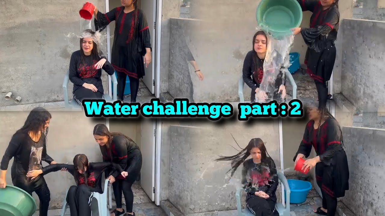 Water challenge part : 2 | MOST REQUESTED | Anabia Mirza #challenge #water #waterchallange