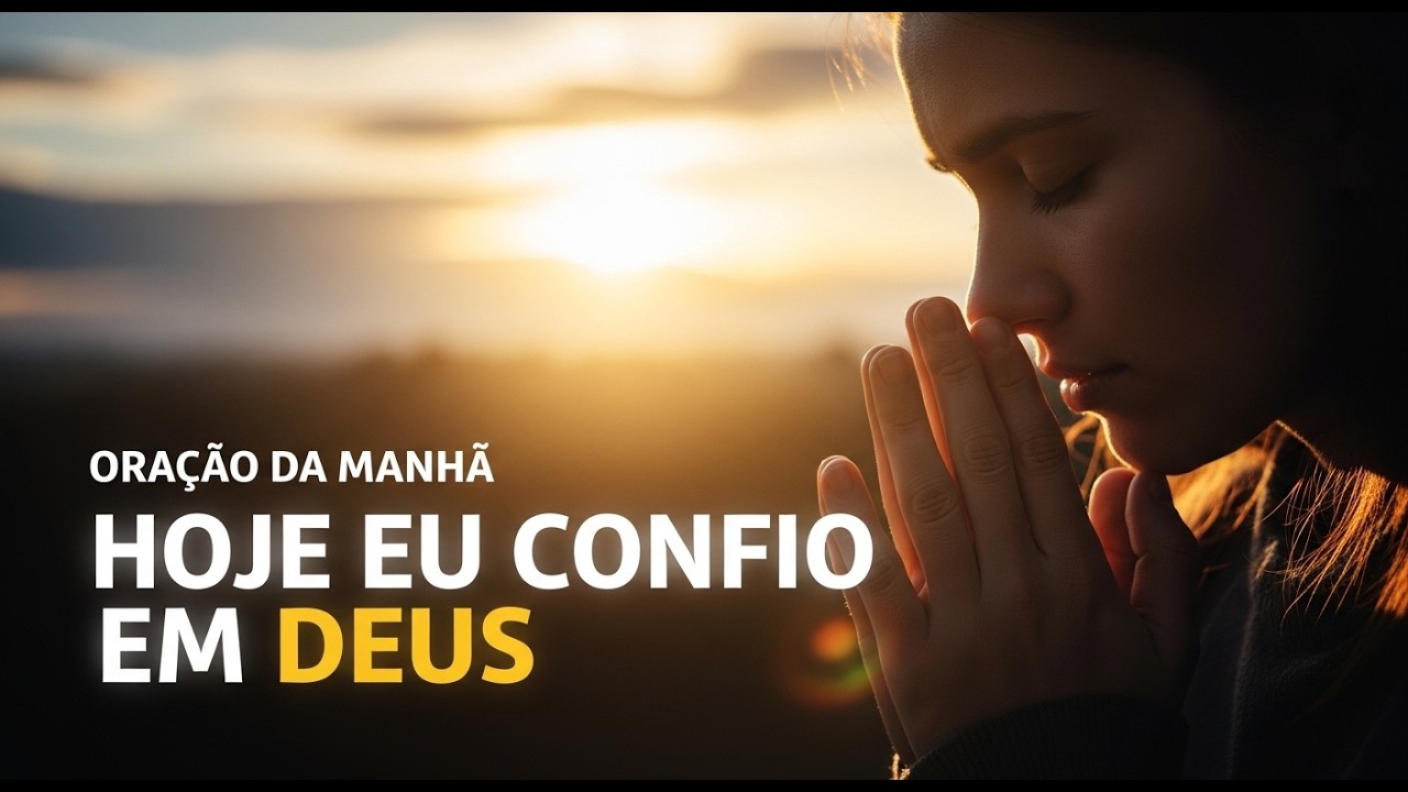 ORAÇÃO DA MANHÃ FORTE E PODEROSA | Comece o Dia com Deus, Paz e Proteção