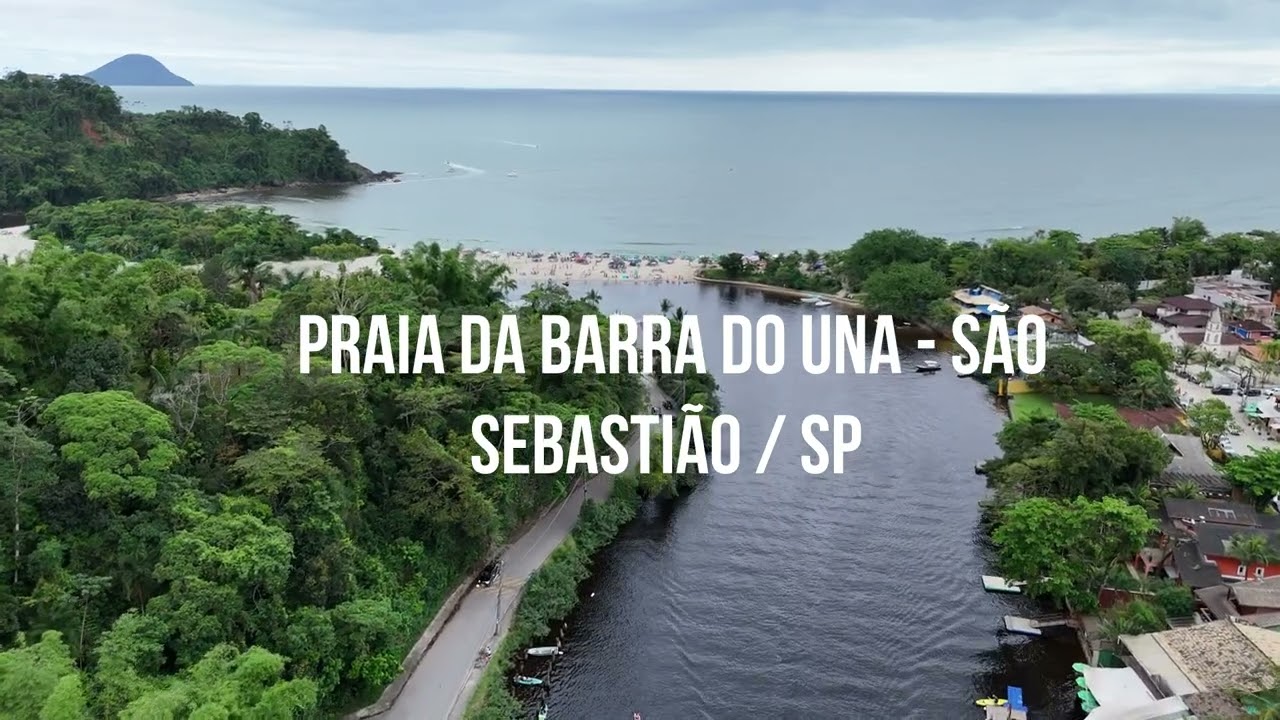 Praia Barra do Una   S&atilde;o Sebasti&atilde;o   SP