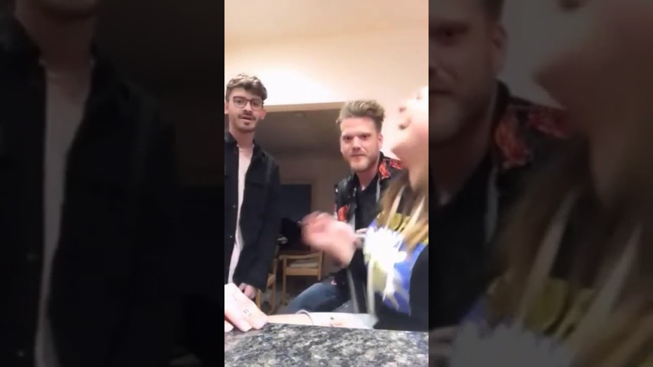 Scott, Mitch and Megg singing Broadway