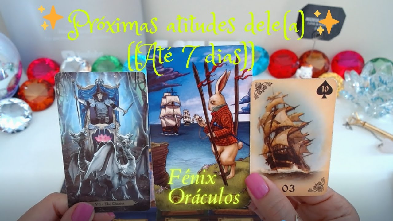 ✨PRÓXIMAS ATITUDES DELE (A) COMIGO ((ATÉ 7 DIAS))E QUAL A INTENÇÃO DELE (A)?🔮💖Tarot do Amor Responde