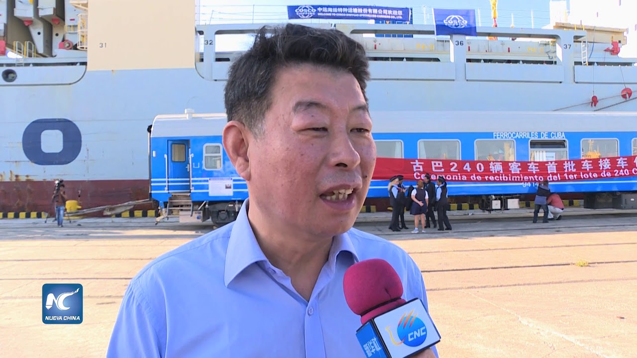Cuba moderniza su ferrocarril con ayuda de China