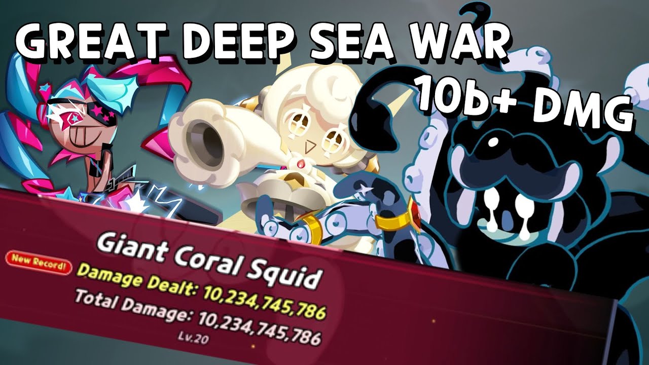 THE GREAT DEEP-SEA WAR | 10B DMG TEAM!!