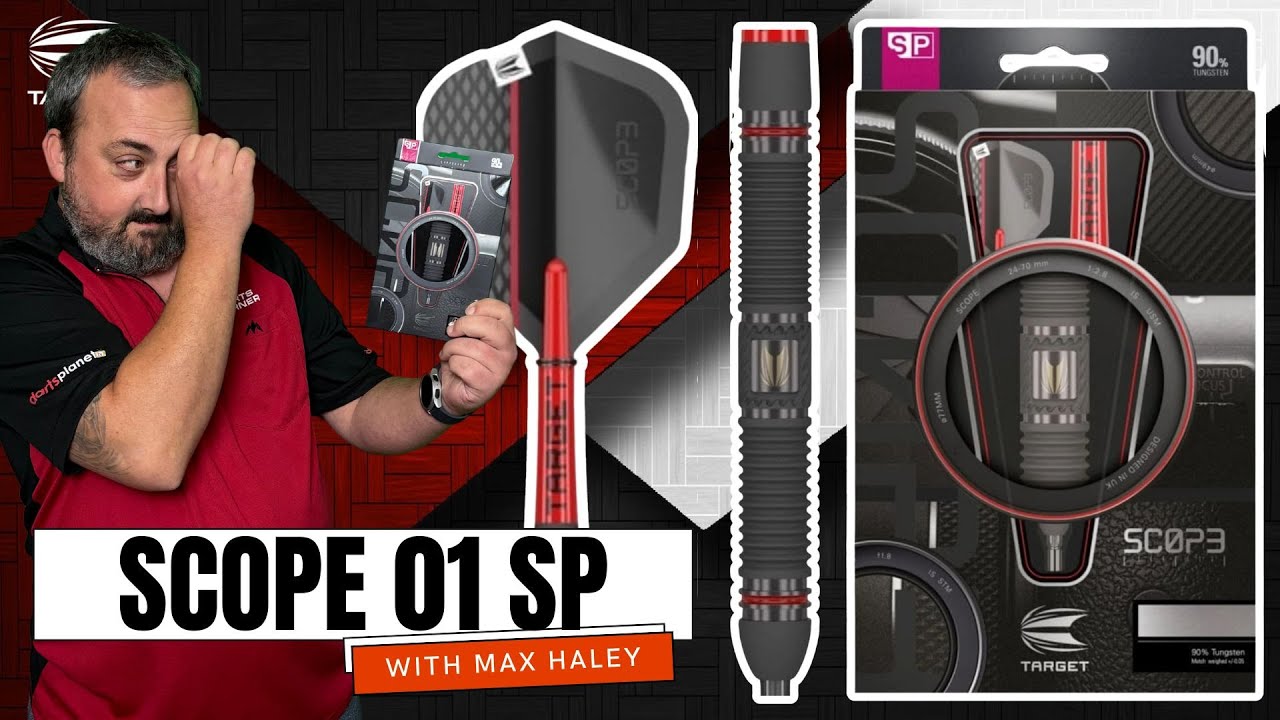 ОБЗОР SCOPE 01 SP TARGET DARTS С МАКСОМ ХЕЙЛИ