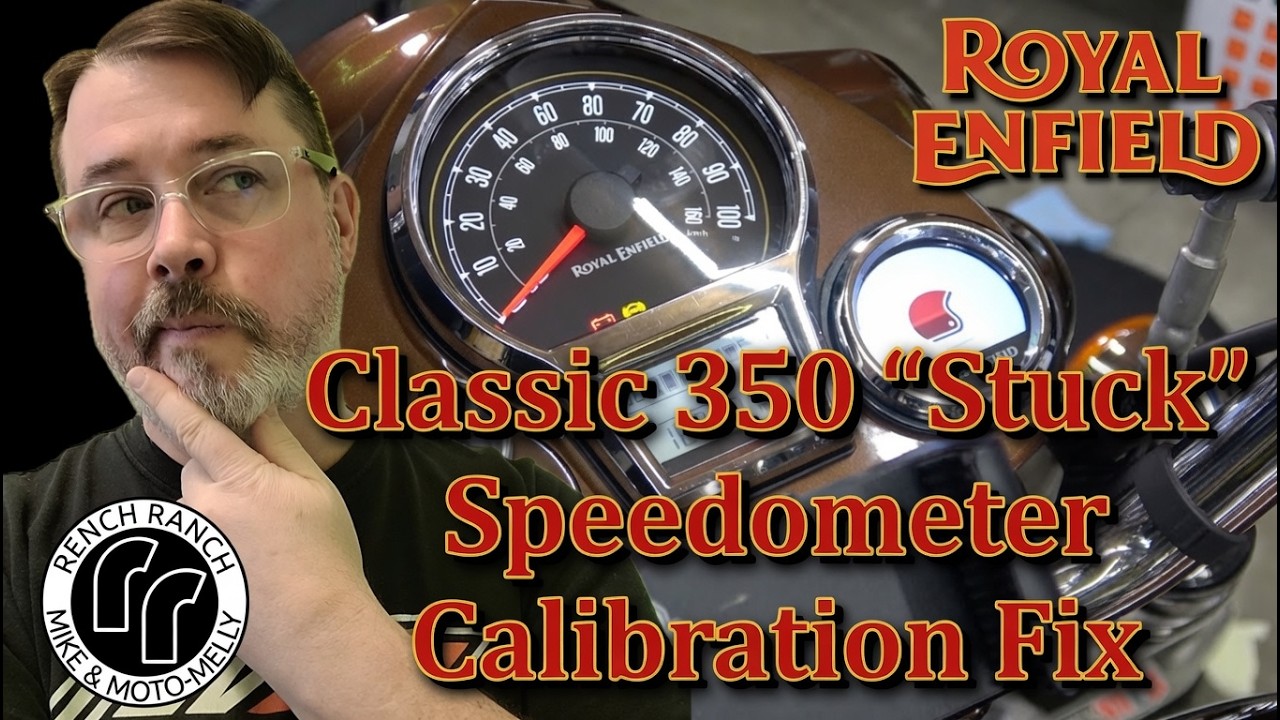 Royal Enfield Classic 350 - Speedometer Stuck Calibration Fix