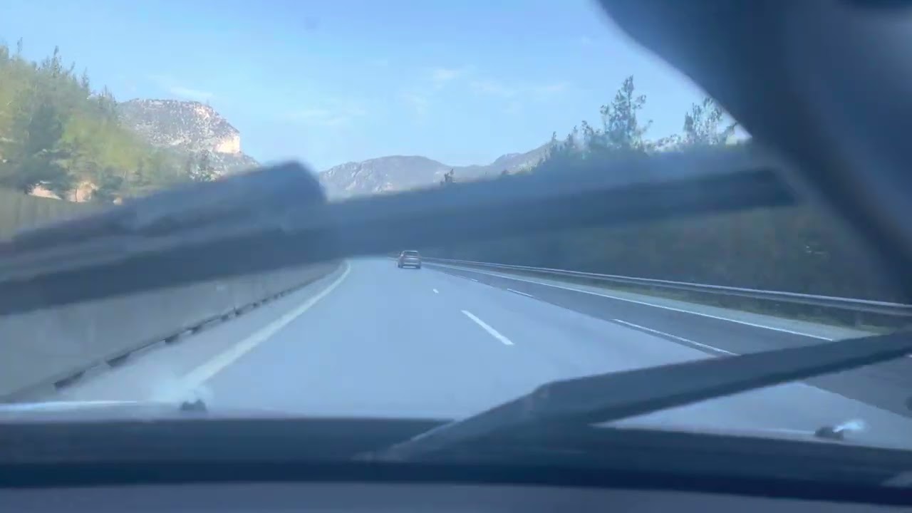 Adana Pozantı arası rampa Volvo xc90 140-150 km/h çıkış 22 Aralık 2022