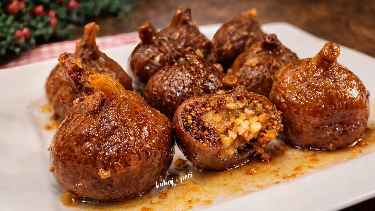Punjene suhe smokve❗stari recept koji će vas potpuno oduševiti