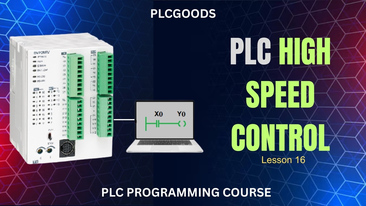 Delta PLC High-Speed Tutorial | Traffic Light Project | EasyPLC Software | Lesson 16