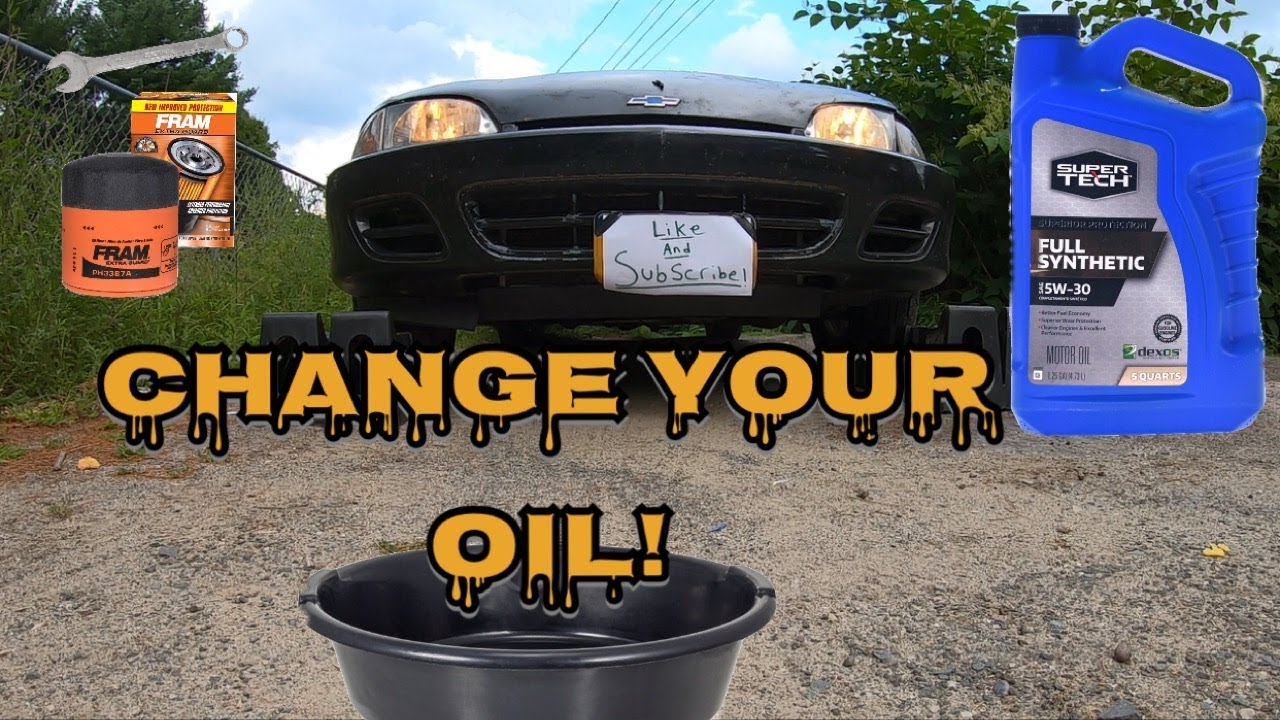 2001 Chevy Cavalier Oil Change Easy